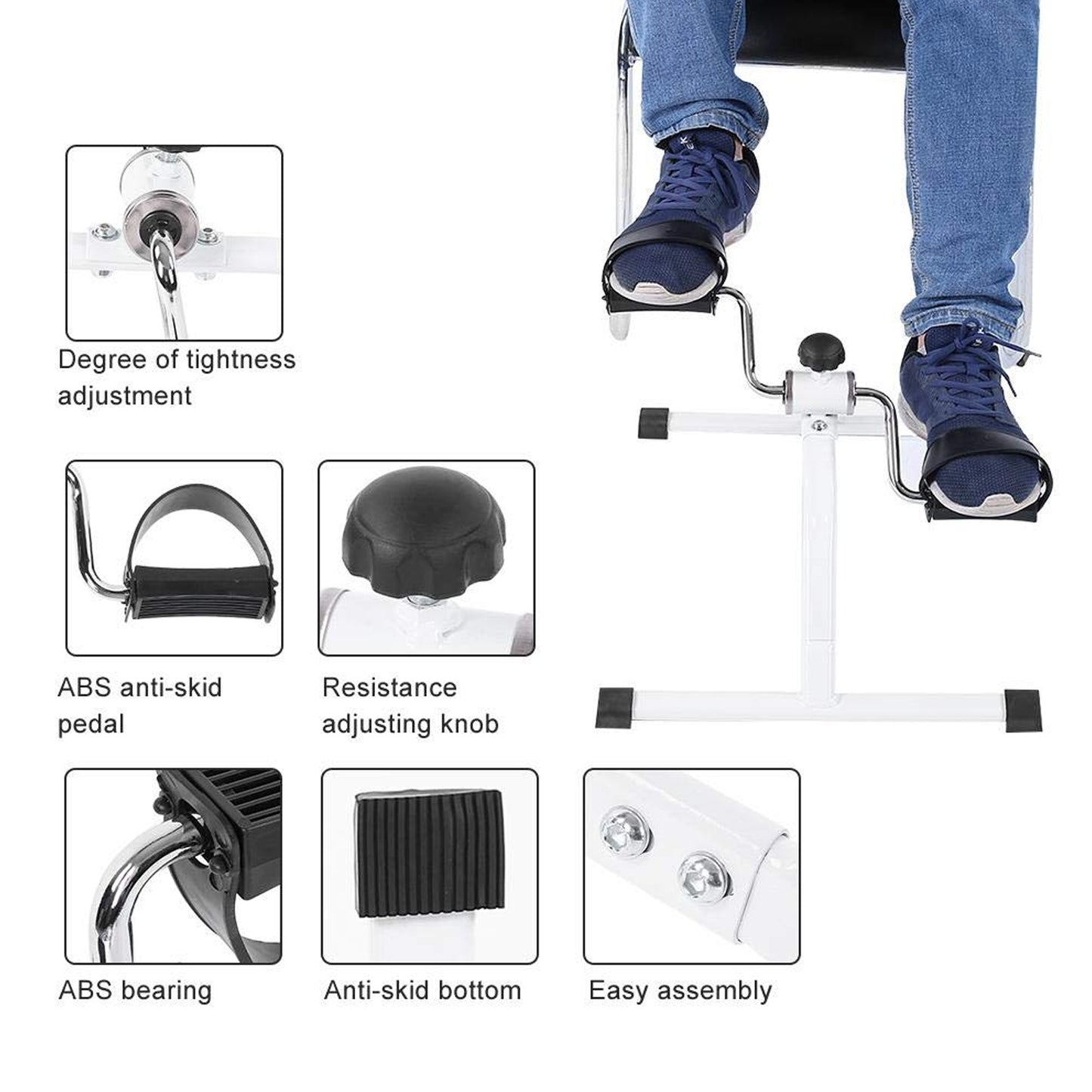 Mini Pedal Exerciser For Home Workout