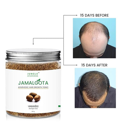 🌿 Jamalgota Ayurvedic Hair Growth Powder Buy 1 Get 1 Free 🌿 100% Natural Hair Growth